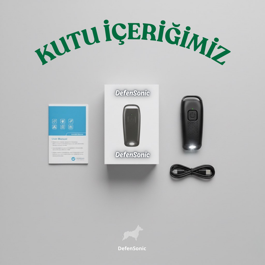 Ultrasonik Köpek Uzaklaştırıcı ve Eğitim Cihazı